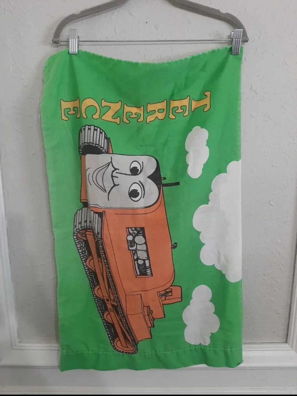 Vintage 1992 Thomas the train Boys twin bed set British locomotive sir 3 pc